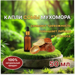 Сома из красного мухомора капли 50 мл